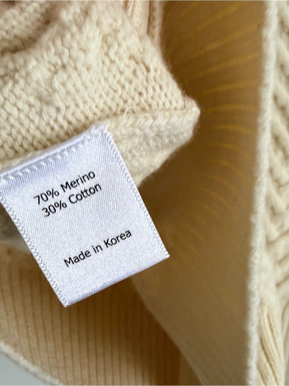 La Ligne Portman Sweater- Cream - Picture 5 of 7